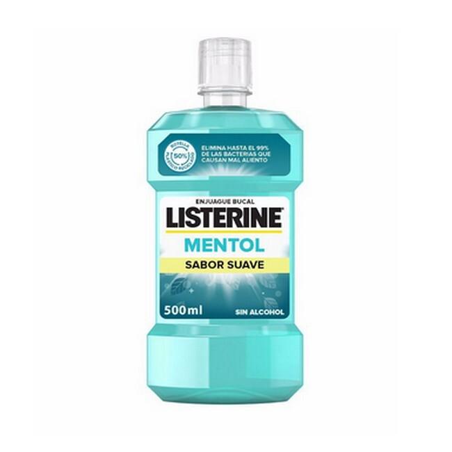 Listerine   Zero Alcohol Mouthwash Soft Mint   500 Ml