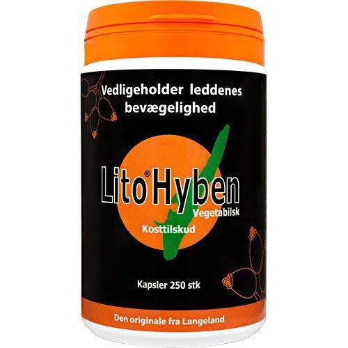 Lito Hyben Vegetabilsk Kapsel 250kap X 500mg