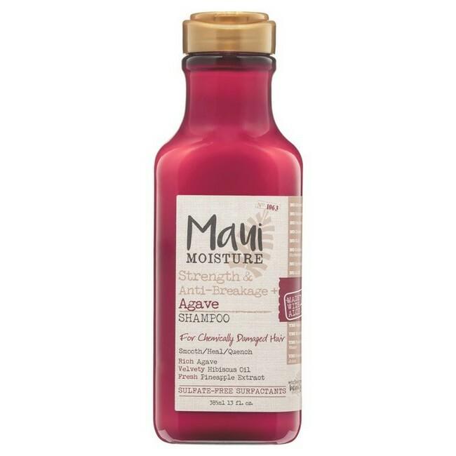 Maui Agave Shampoo 385 ml - Styrkende Hårpleje