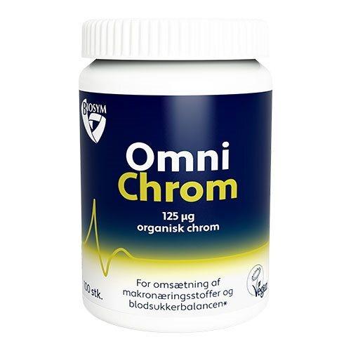 Biosym Omnichrom 100 tab - Styrk dit blodsukker naturligt!