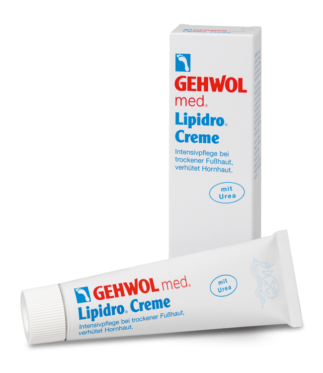 Gehwol Lipidro Creme 125 Ml - Pleje til Tør Fodhud