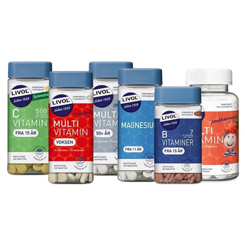 2 X Livol Vitamins   Vælg Variant