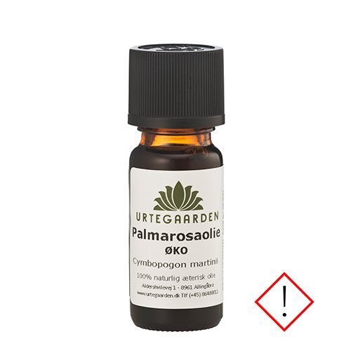 Urtegaarden Palmarosaolie øko  10ml