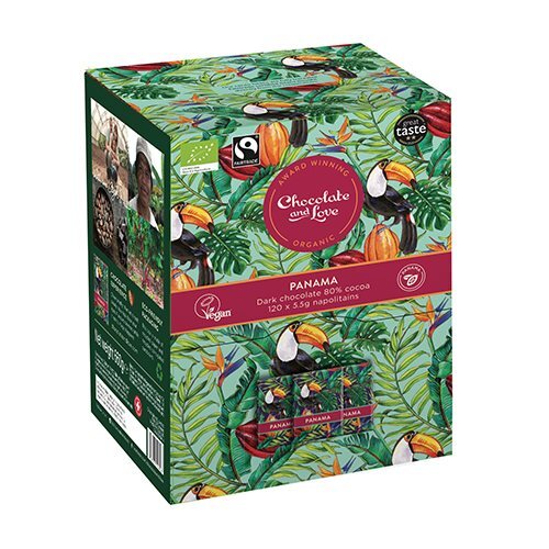 Chocolate And Love Panama Dispenser 120x5 5g Chokolader  ø  660g