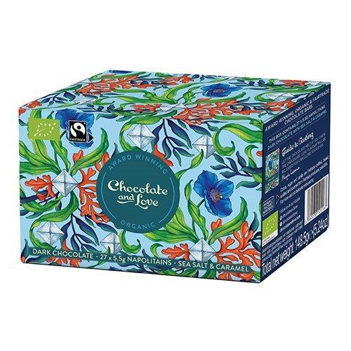 Chocolate And Love Sea Salt Ballotin æske 27x 5 5 Gr  ø