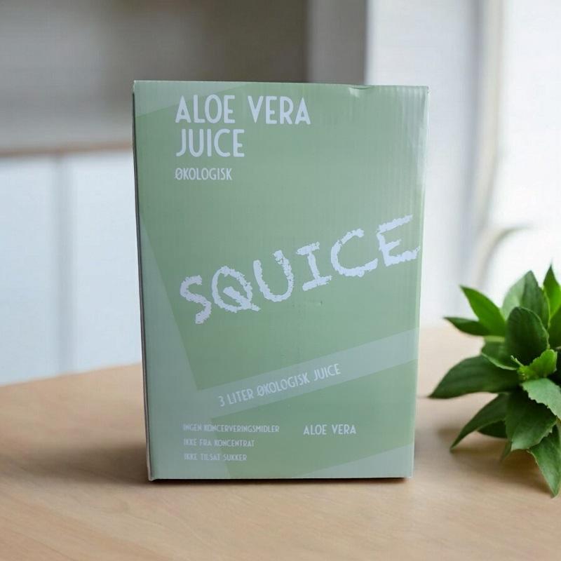 Squice   økologisk Aloe Vera Juice   Koldpresset