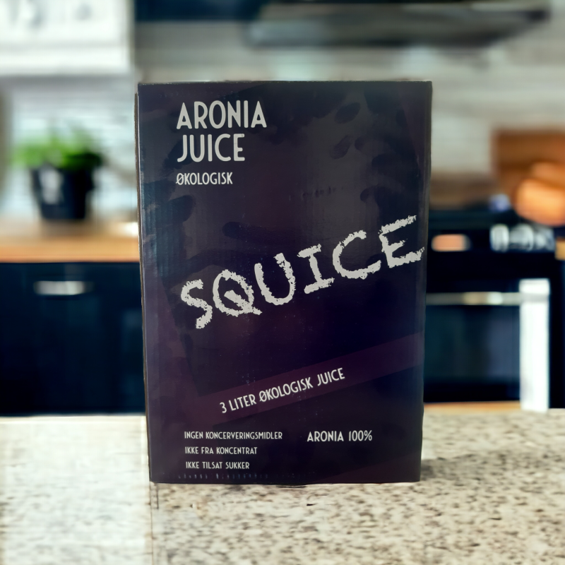 Squice   økologisk Aronia Juice   Koldpresset