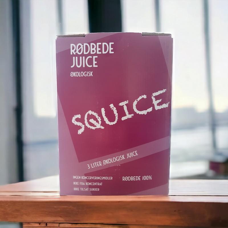 Squice   økologisk Rødbede Juice   Koldpresset