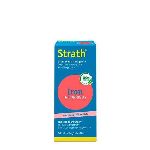 Strath Iron 30tab - Jern og Vitamin C til bedre optagelse