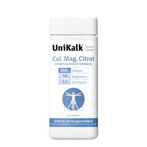 Unikalk Cal Mag Citrat  140tab