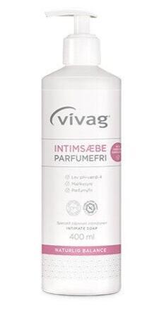 Vivag Parfumefri Intimsæbe 400ml - Skånsom Pleje