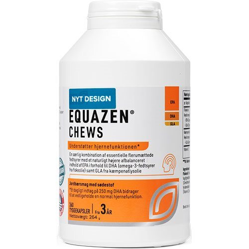Equazen  Eye Q  Chews Med Jordbærsmag   360 Kapsler