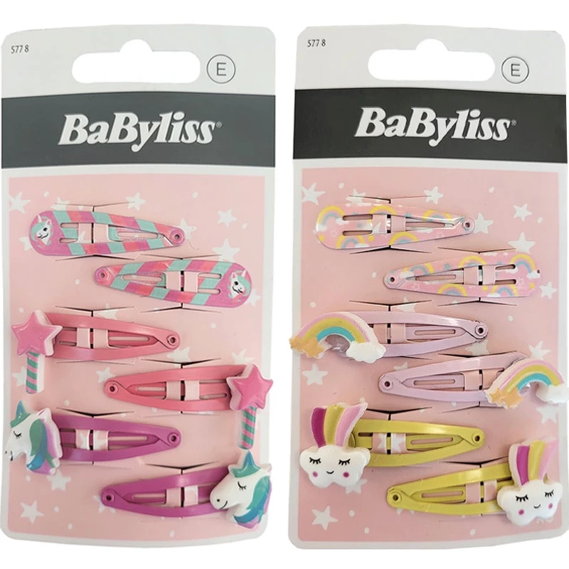 Babyliss Kids Hair Clips  5778  6 Pieces