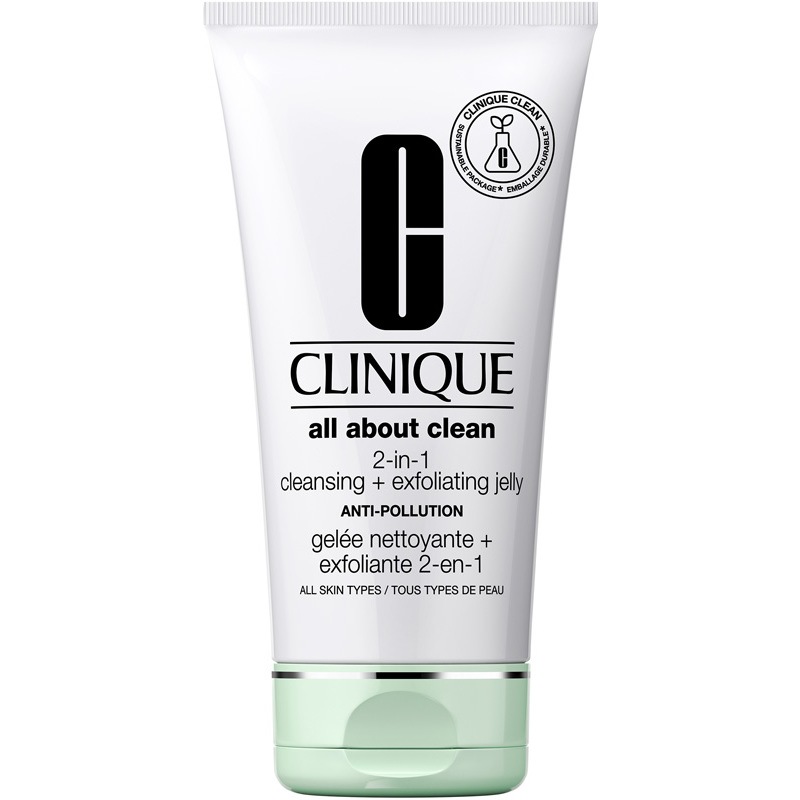 Clinique All About Clean 2 In 1 Cleansing   Exfoliating Jelly 150 Ml