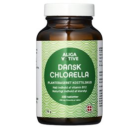 Aliga Aqtive Dansk Chlorella Pulver 200 G