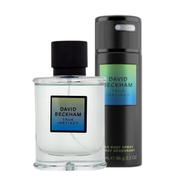 David Beckham   True Instinct Sæt   50 Ml Edp   Deo Spray 150 Ml