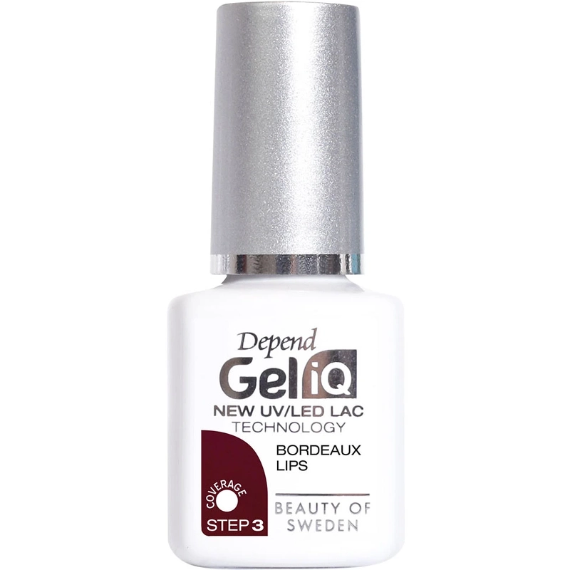 Depend Cosmetic Gel Iq Polish Step 3   5 Ml   Bordeaux Lips