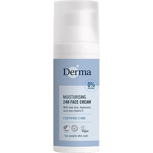 Derma 24h Moisturising Face Cream   50 Ml