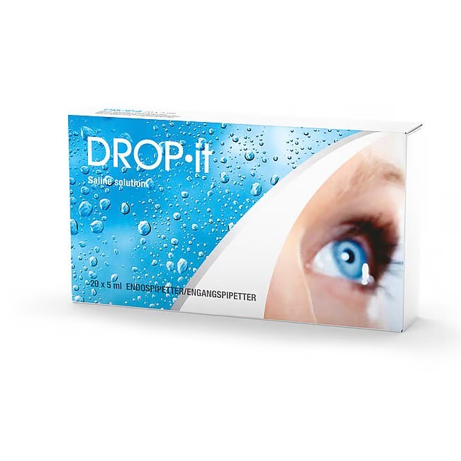 Drop It   øjendråber 20 X 5 Ml Pipetter