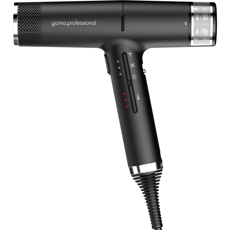Gama Professional Iq2 Hair Dryer   Black