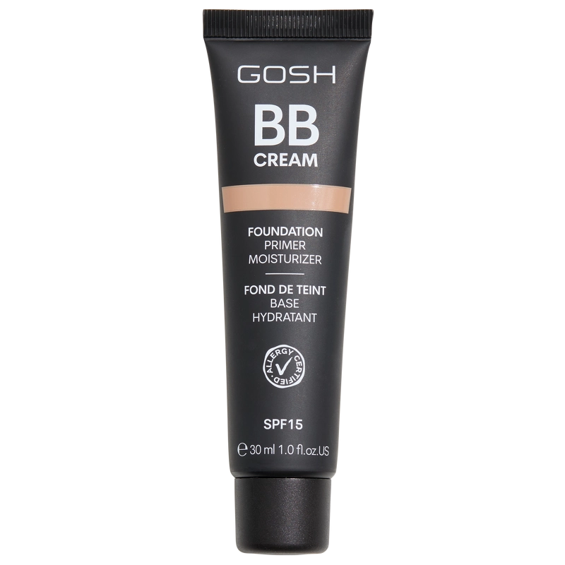 Gosh Bb Cream Foundation Primer Moisturizer Spf 15 30 Ml   03 Warm Beige