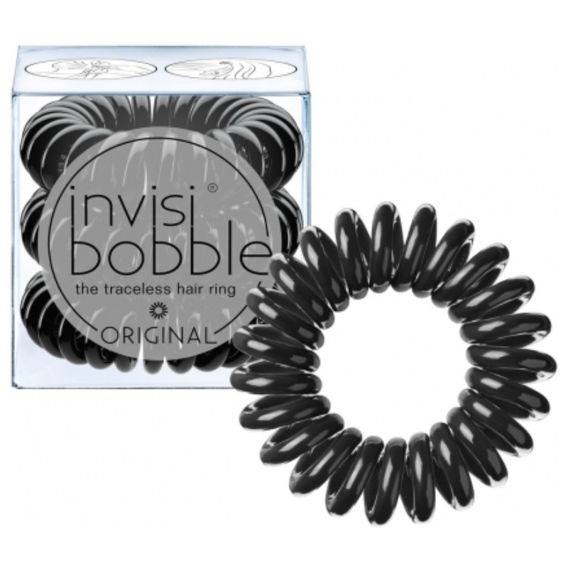 Invisibobble Original 3 Pieces   True Black