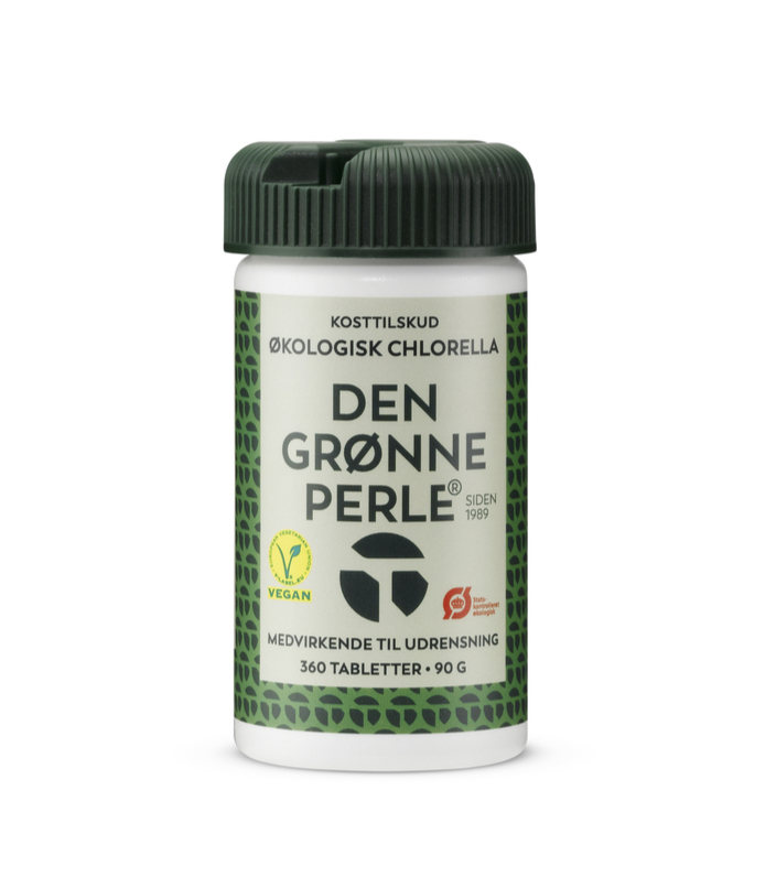 Chlorella Den Grønne Perle   360 Stk