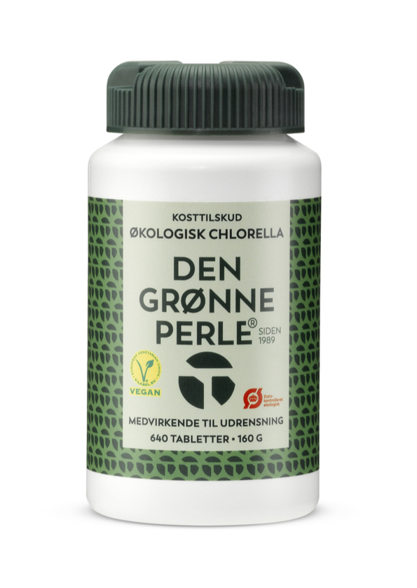 Chlorella Den Grønne Perle   640stk
