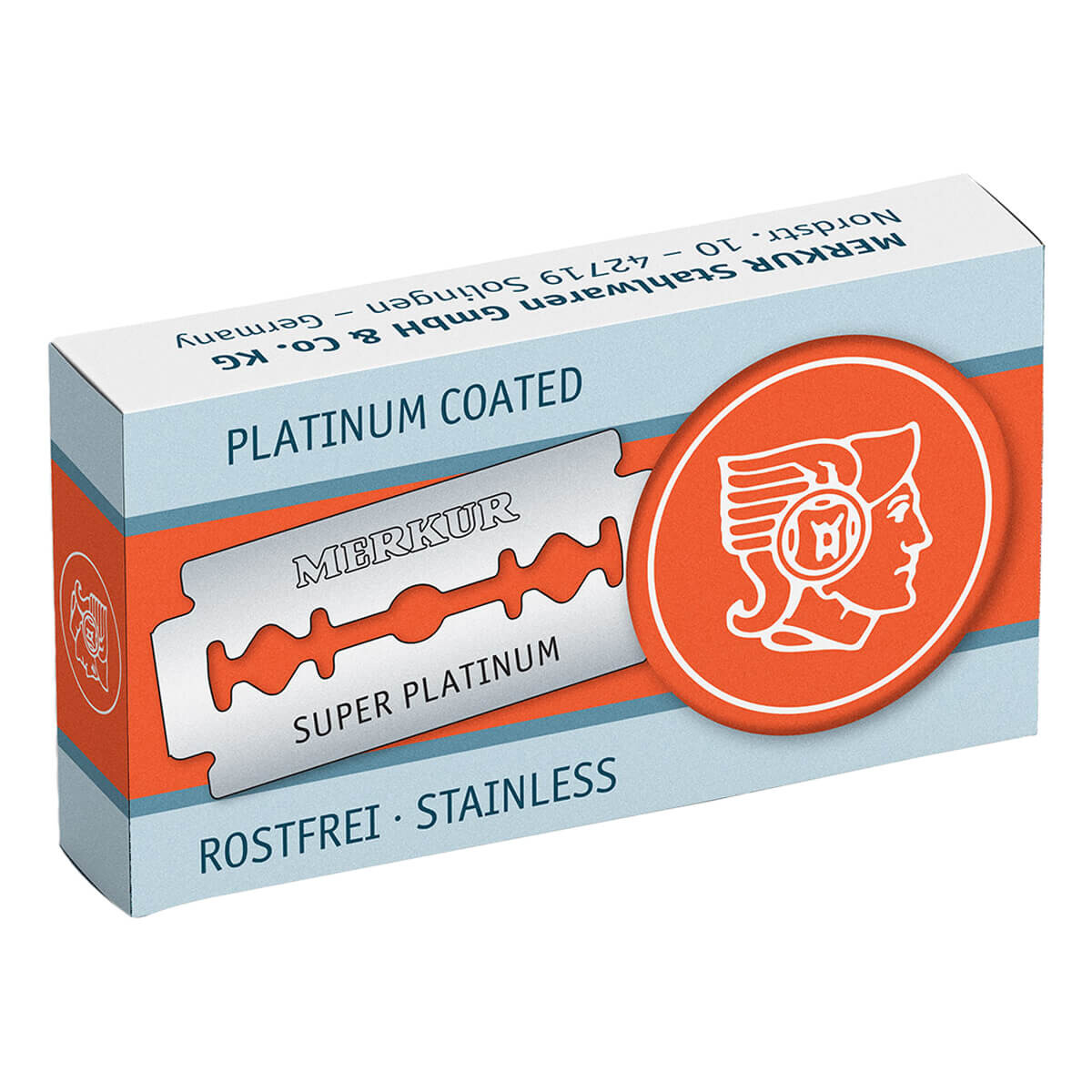 Merkur Super Platinum De Barberblade  10 Stk