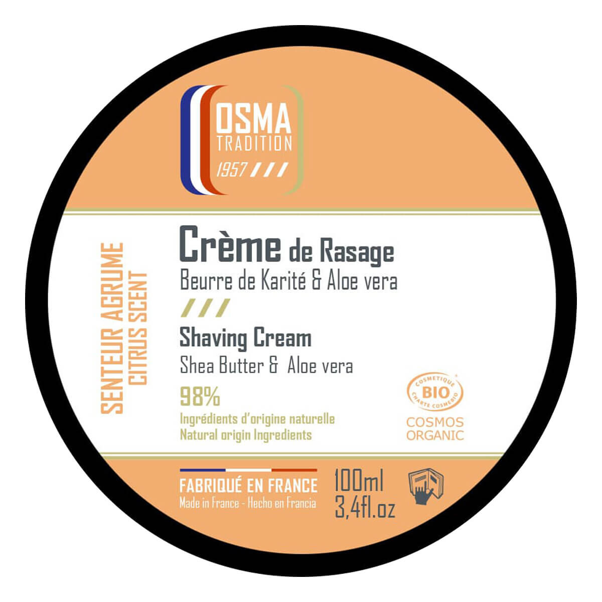 Osma Barbercreme  Citrus  100 Ml
