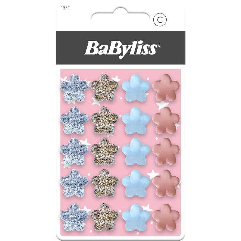 Babyliss Kids Mini Hair Clips  1991  20 Pieces
