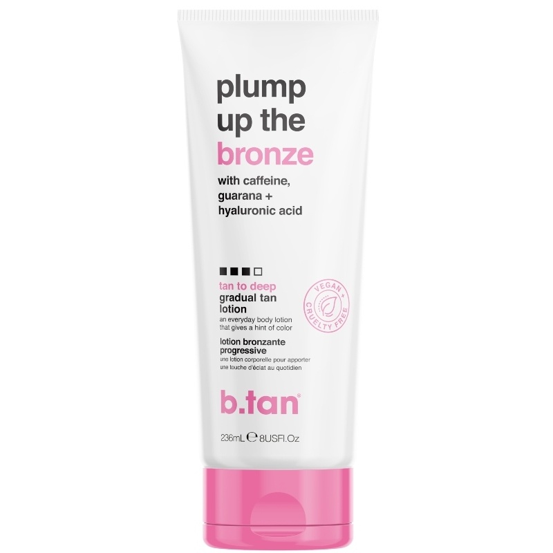 B Tan Plump Up The Bronze? ?tan To Deep Glow Lotion 236 Ml