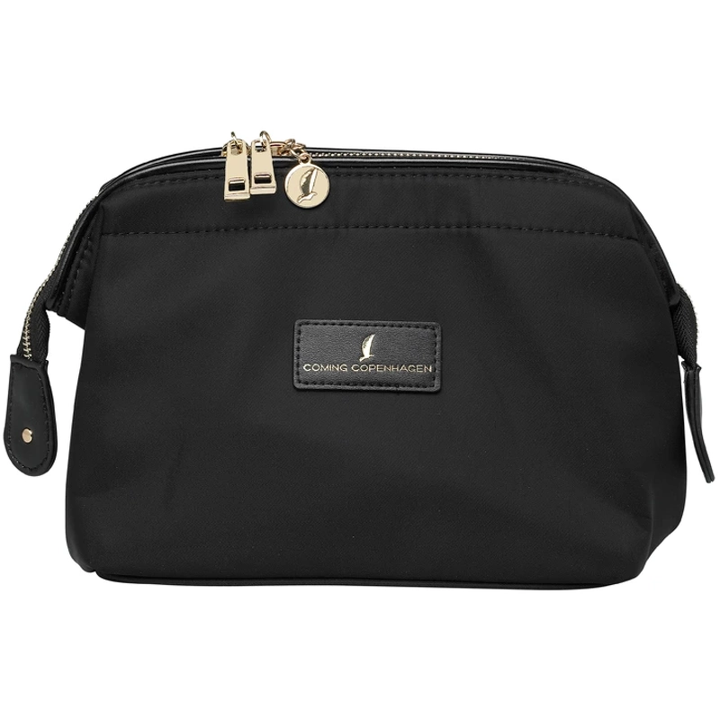 Coming Copenhagen Mia Cosmetic Bag Medium   Caviar Black