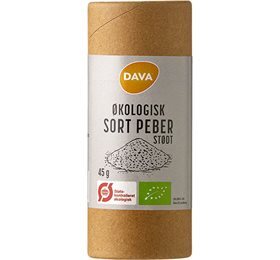 Dava øko Sort Peber  Stødt ø  45g