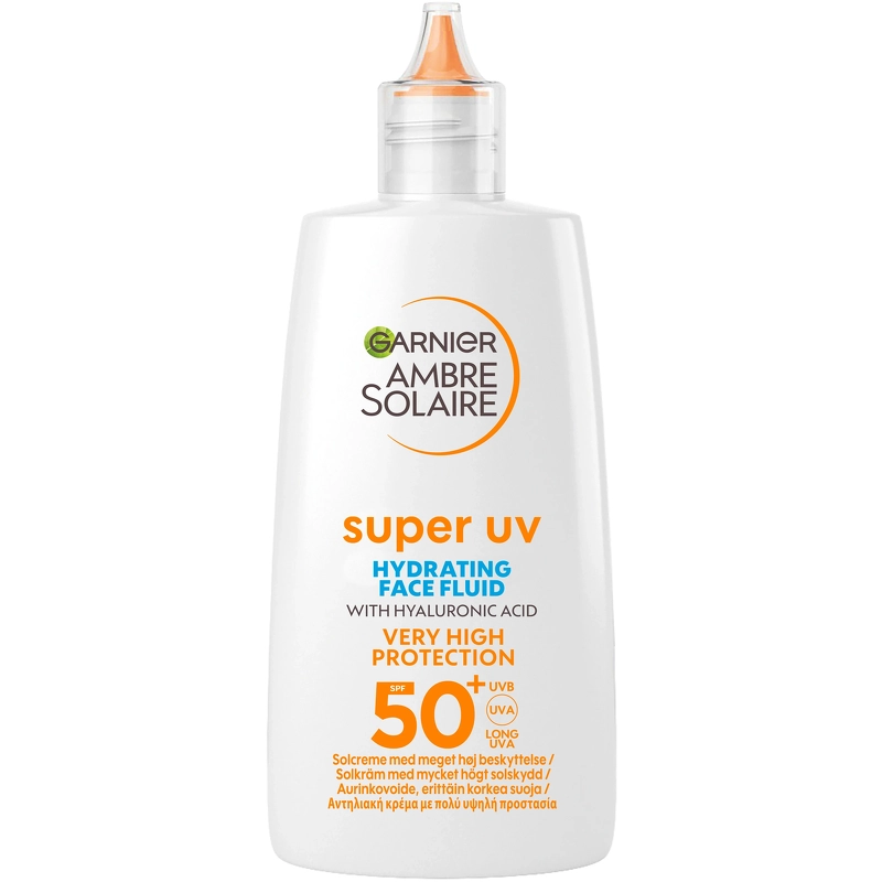 Garnier Ambre Solaire Super Uv Hydrating Face Fluid Spf 50    40 Ml