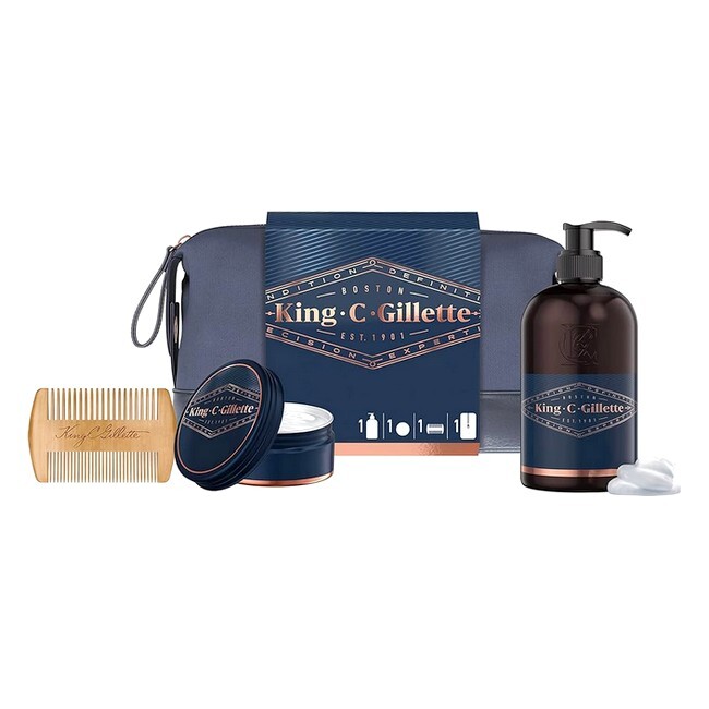 Gillette   King C  Beard Essentials Bag