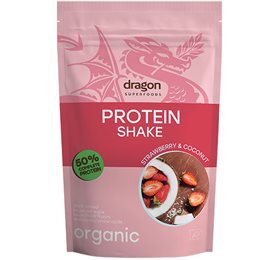 Dragon Superfoods Protein Shake Jordbær   Kokos ø  450g