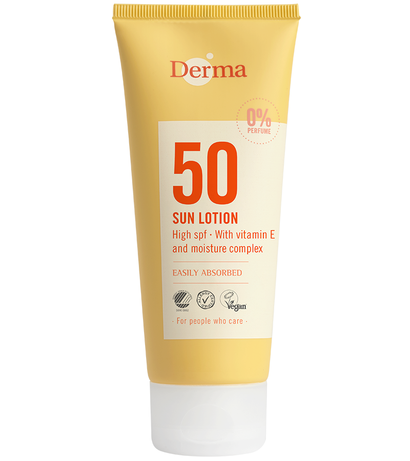 Derma Sollotion Spf50  100 Ml    Vandfast Solcreme