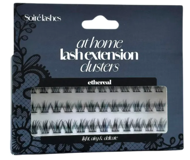 Soir?  Lashes  Lash Extensions Clusters  Ethereal   Hos Frisøren   Baronen
