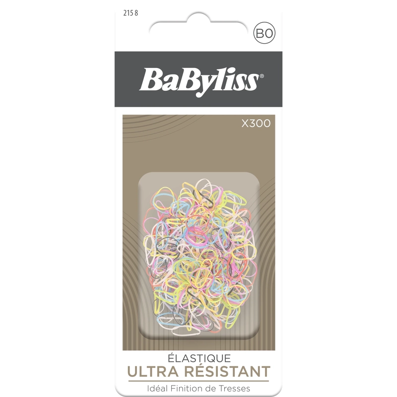 Babyliss Accessories Micro Elastics Multi Color 300 Pieces