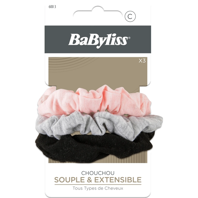 Babyliss Accessories Scrunchies 3 Pieces
