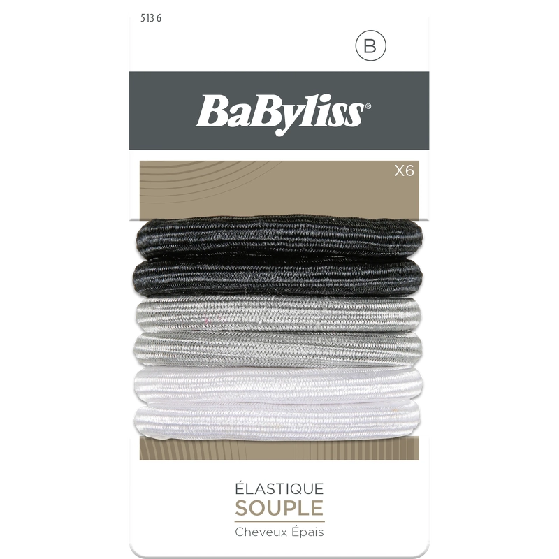 Babyliss Accessories Thick Hairtie 6 Pieces