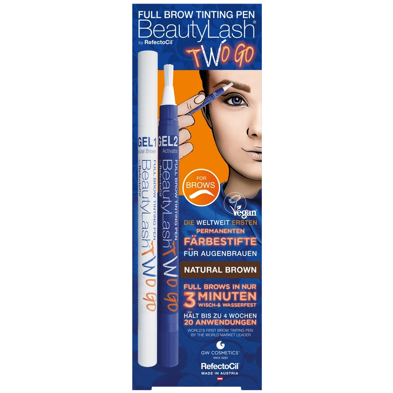 Beautylash By Refectocil Two Go   Natural Brown