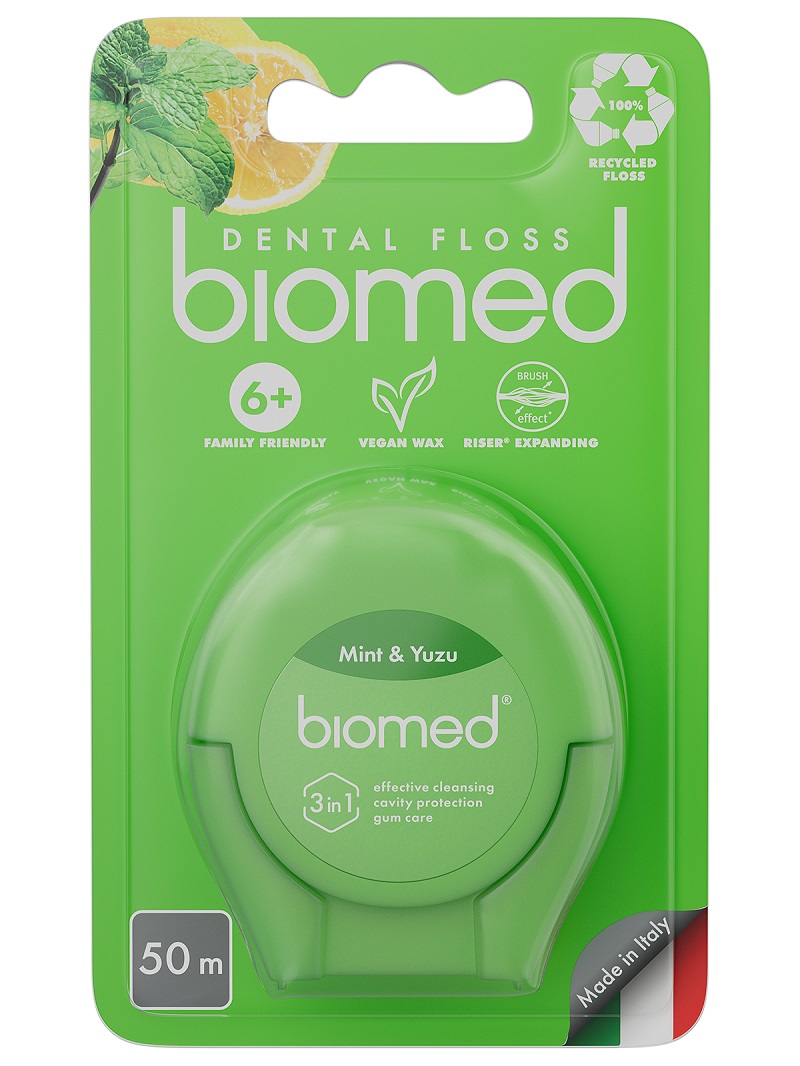 Biomed   Tandtråd   Mint   Yuzu