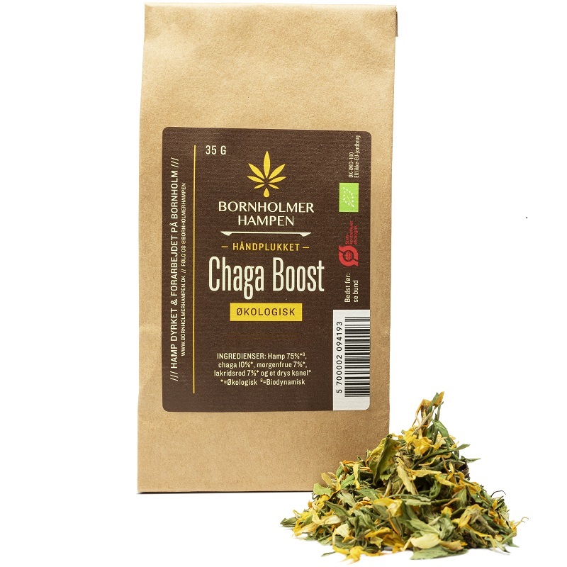 Bornholmerhampen   Biodynamisk Nordisk Urtete   Chaga Boost