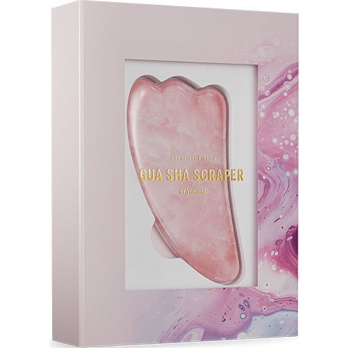 Gua Sha Sten   Rosa   1 Stk