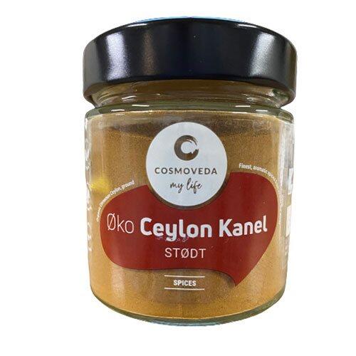 ægte Kanel Pulver Ceylon Cosmoveda økologisk   80 Gram