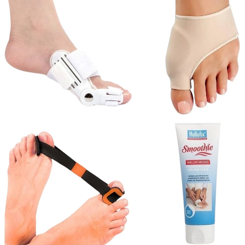 Stor Knystbeskytter Og Hallux Valgus Sampak