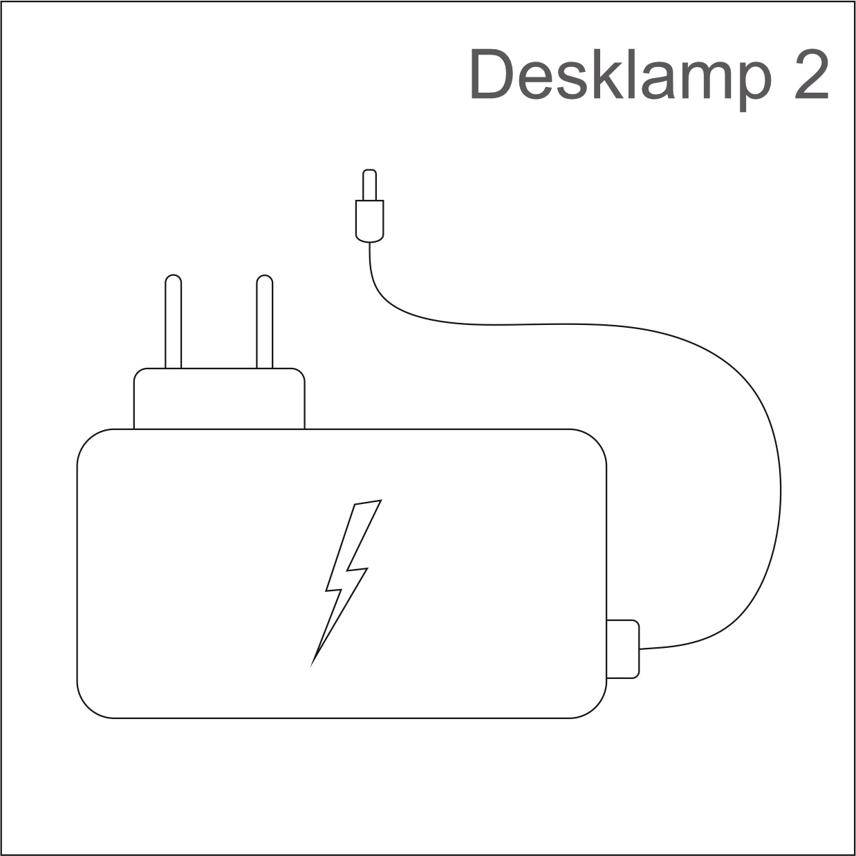 Lysterapilampe   Adaptor Til Lumie Desklamp 2   Hvid Model   Dansk Lysterapi
