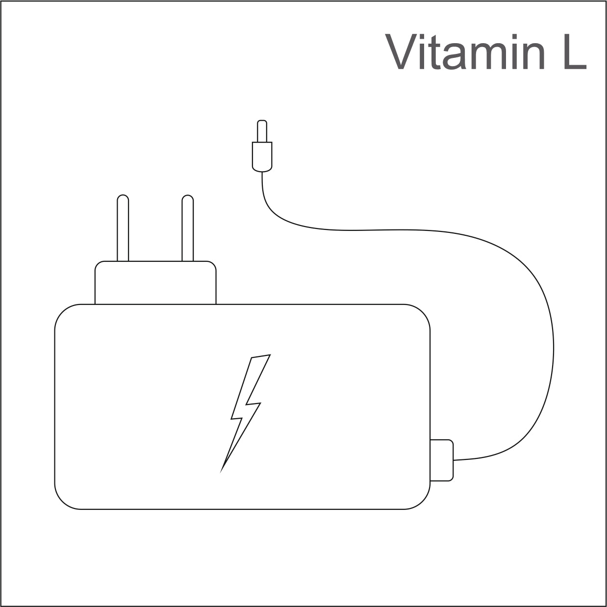 Lysterapilampe   Adaptor Til Lumie Vitamin L   Dansk Lysterapi